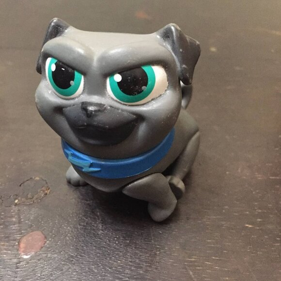 Gray Dog Action Figure Toy - Picture 1 of 5